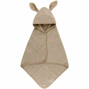 BIBS Kangarooo Hoodie Towel osuška s kapucí Vanila 65 x 65 mc 1 ks obraz