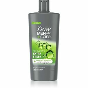 Dove Men+Care Extra Fresh sprchový gel na tělo a obličej 700 ml obraz