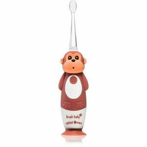 Brush Baby WildOnes WildOne elektrický zubní kartáček + 2 náhradní hlavice pro děti Monkey 1 ks obraz