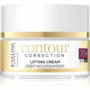 Eveline Cosmetics Contour Correction vyživující liftingový krém 70+ 50 ml obraz