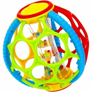 Bam-Bam Rattle Silicone Bamboo Puzzle aktivity hračka s chrastítkem 6m+ 1 ks obraz