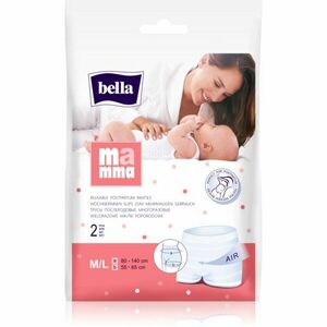 BELLA Mamma Basic poporodní kalhotky velikost M/L 2 ks obraz