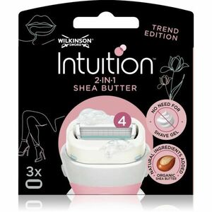 Wilkinson Sword Intuition 2in1 Shea Butter náhradní břity 3 ks obraz