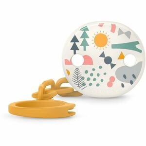 Suavinex Walk Soother Clip klip na dudlík Yellow 1 ks obraz