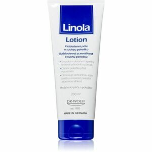 Linola Lotion hydratační a vyživující emulze pro suchou a citlivou pokožku 200 ml obraz
