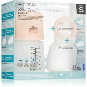 Suavinex Zero Zero Starter Set dárková sada pro děti od narození A Adaptable Flow 0 m+ obraz