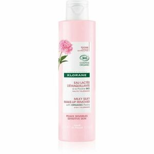Klorane Pivoňka Milky Silky Make-up Remover odličovací mléko pro zklidnění pokožky 200 ml obraz