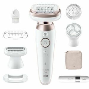 Braun Silk-épil 9 9360 Flex epilátor s plně flexibilní hlavou na nohy, tělo a podpaží 1 ks obraz