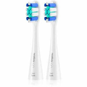Niceboy ION Sonic Lite náhradní hlavice soft White 2 ks obraz