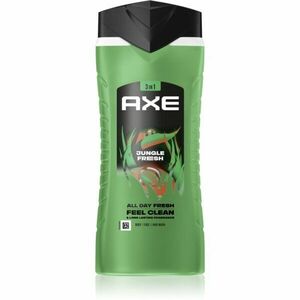 Axe Jungle Fresh sprchový gel na obličej, tělo a vlasy Palm Leaves & Amber 400 ml obraz