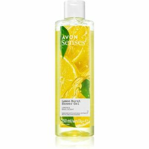 Avon Senses Lemon Burst osvěžující sprchový gel 250 ml obraz