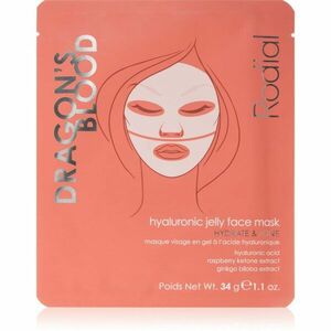 Rodial Dragon's Blood Hyaluronic Jelly Face Mask intenzivní hydrogelová maska s kyselinou hyaluronovou 34 g obraz