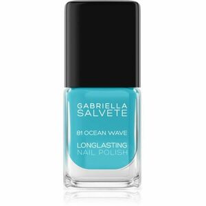 Gabriella Salvete Longlasting Enamel dlouhotrvající lak na nehty s vysokým leskem odstín 81 Ocean Wave 11 ml obraz