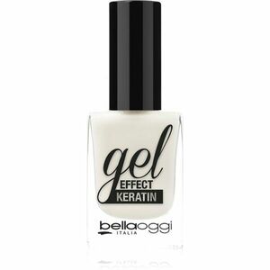 bellaoggi Gel Effect Keratin Nail Polish lak na nehty odstín White Angel 10 ml obraz