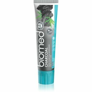 Biomed Charcoal bělicí zubní pasta s aktivním uhlím 100 g obraz