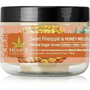 HEMPZ Sweet Pineapple Honey Melon tělový peeling 176 g obraz