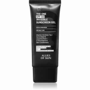 Allies of Skin The One Invisible Suncscreen Gel neviditelný matující gel SPF 50 50 ml obraz