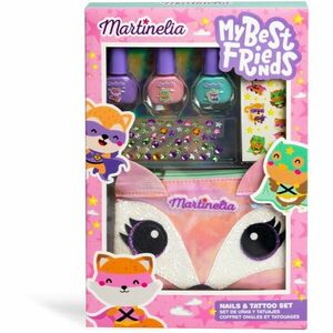 Martinelia My Best Friends Nails & Tattoo set pro děti obraz