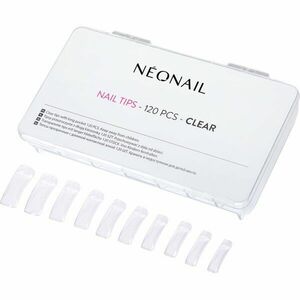 NEONAIL Nail Tips umělé nehty typ Clear 120 ks obraz