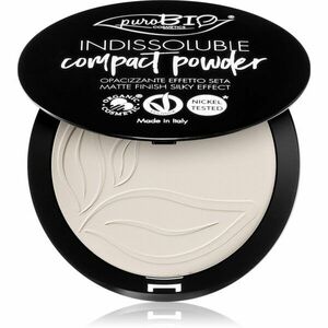 puroBIO Cosmetics Indissouble kompaktní pudr s matným efektem odstín T00 9 g obraz