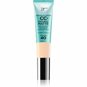 IT Cosmetics Your Skin But Better CC+ Natural Matte CC krém pro matný vzhled SPF 40 Fair Beige 32 ml obraz