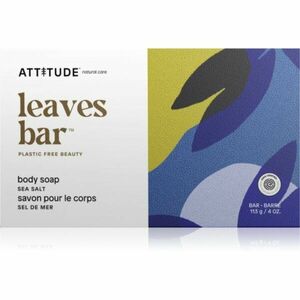 Attitude Leaves Bar Sea Salt tuhé mýdlo na tělo 113 g obraz
