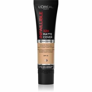 L’Oréal Paris Infallible 32H Matte Cover dlouhotrvající matující make-up SPF 25 odstín 175 (Cool Undertone) 30 ml obraz