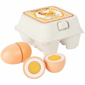 Small foot Wooden Eggs aktivity hračka ze dřeva 3 y+ 4 ks obraz