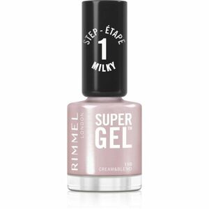 Rimmel Super Gel gelový lak na nehty bez užití UV/LED lampy odstín 110 Cream & Blend 12 ml obraz