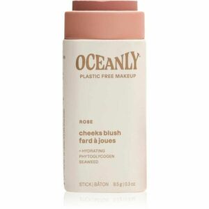 Attitude Oceanly Plastic Free Makeup tuhá krémová tvářenka pro suchou až citlivou pleť odstín Rose 8.5 g obraz