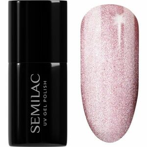 Semilac UV Hybrid Gloss GALA gelový lak na nehty s použitím UV/LED lampy odstín 663 Blush Gloss 7 ml obraz