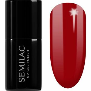 Semilac UV Hybrid Winter Collection gelový lak na nehty s použitím UV/LED lampy odstín 608 Soft Red 7 ml obraz