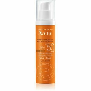 Avène Sun Anti-Aging Suncare Tinted ochranný tónovaný fluid na obličej proti pigmentovým skvrnám SPF 50+ 50 ml obraz