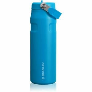 Stanley IceFlow™ Flip Straw Bottle nerezová láhev na vodu s brčkem Azure 710 ml obraz