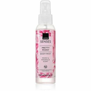 Avon Senses Pretty Peony & Magnolia osvěžující tělový sprej 100 ml obraz