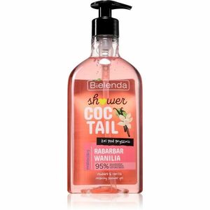 Bielenda Shower Coctail Rhubarb + Vanilla relaxační sprchový gel 400 ml obraz