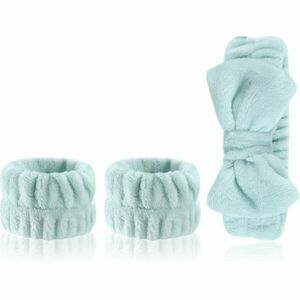 EcoTools Cleansing Headband & Wristband Set sada na odličování s kosmetickou čelenkou obraz