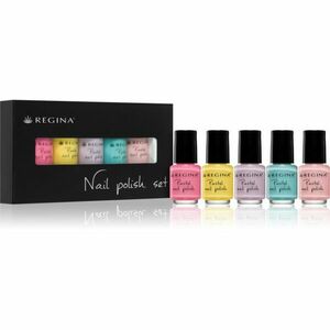 Regina Pastel sada laků na nehty více odstínů 113, 143, 57, 144, 145 5x4 ml obraz