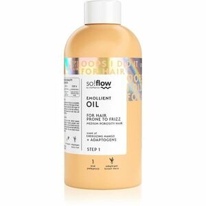 so!flow Medium Porosity Hair Emollient Oil hydratační olej proti krepatění 150 ml obraz
