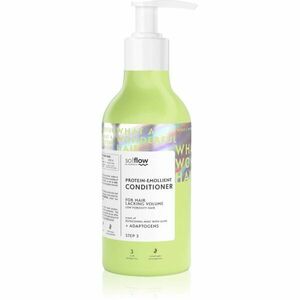 so!flow Low Porosity Hair Protein-Emollient Conditioner kondicionér pro vlasy bez objemu 400 ml obraz