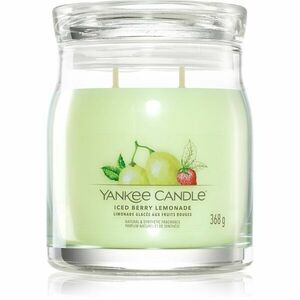 Yankee Candle Iced Berry Lemonade vonná svíčka Signature 368 g obraz