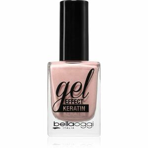 bellaoggi Gel Effect Keratin Nail Polish lak na nehty odstín Pearl Rose 10 ml obraz