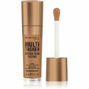 Rimmel Multi-Tasker Better Than Filters rozjasňující podkladová báze pro sjednocení barevného tónu pleti odstín 006 Medium Deep 30 ml obraz
