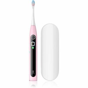 Oclean X Kids Set sonický zubní kartáček pro děti s cestovním pouzdrem Pink 1 ks obraz