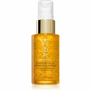 KORA Organics Turmeric Glow Foaming Cleanser čisticí pěna na obličej 30 ml obraz