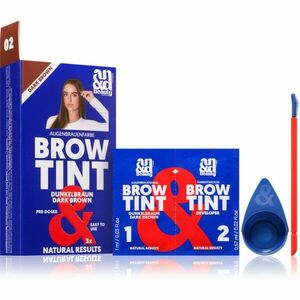 A.N.D. Beauty Brow Tint barva na obočí odstín Dark Brown 3x1.67 ml obraz
