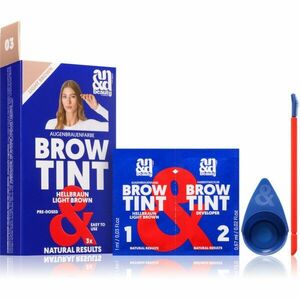 A.N.D. Beauty Brow Tint barva na obočí odstín Light Brown 3x1.67 ml obraz