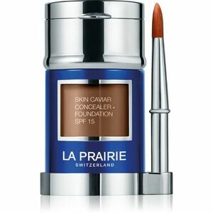 La Prairie Skin Caviar Concealer Foundation make-up a korektor SPF 15 odstín NW-60 Warm Cinnamon 30 ml obraz