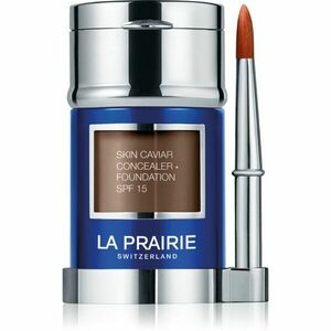 La Prairie Skin Caviar Concealer Foundation make-up a korektor SPF 15 odstín N-70 Nutmeg 30 ml obraz
