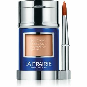 La Prairie Skin Caviar Concealer Foundation make-up a korektor SPF 15 odstín NC-15 Crème Pêche 30 ml obraz